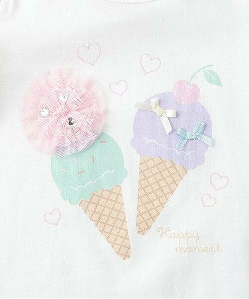 Pupil House / ピューピルハウス Tシャツ | アイスモチーフオフショル半T | 詳細4