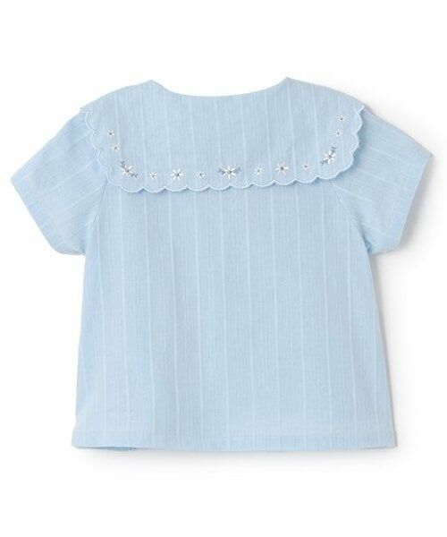 Pupil House / ピューピルハウス シャツ・ブラウス | スカラップ刺しゅうブラウス | 詳細1