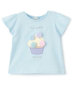 Pupil House / ピューピルハウス Tシャツ | アップリケ半袖Tシャツ