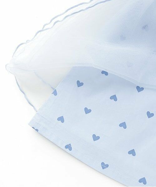 Pupil House / ピューピルハウス ミニ丈・ひざ丈ワンピース | ドッキングチュール半袖ワンピース | 詳細6