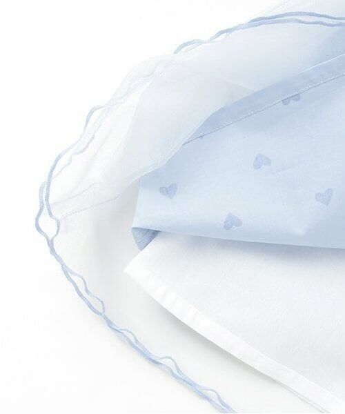 Pupil House / ピューピルハウス ミニ丈・ひざ丈ワンピース | ドッキングチュール半袖ワンピース | 詳細7