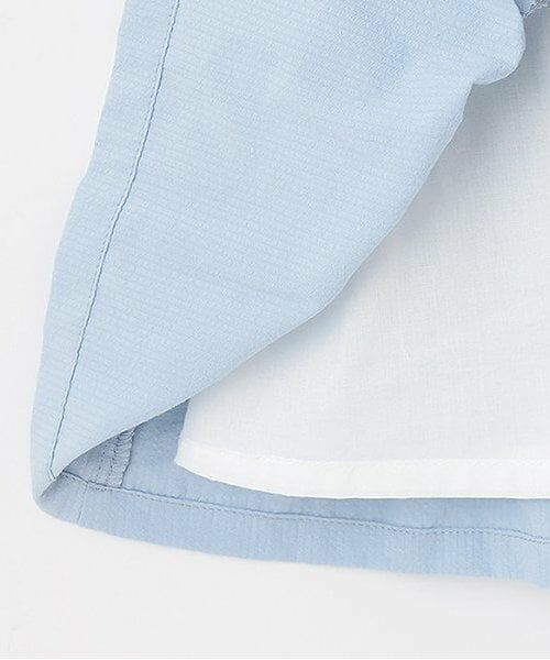 Pupil House / ピューピルハウス ミニ丈・ひざ丈ワンピース | ボーダードッキング半袖ワンピース | 詳細7