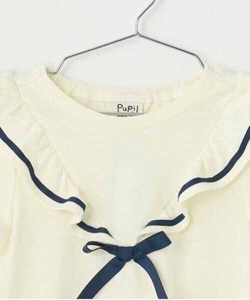 Pupil House / ピューピルハウス ミニ丈・ひざ丈ワンピース | フリルセーラー半袖カットワンピース | 詳細2
