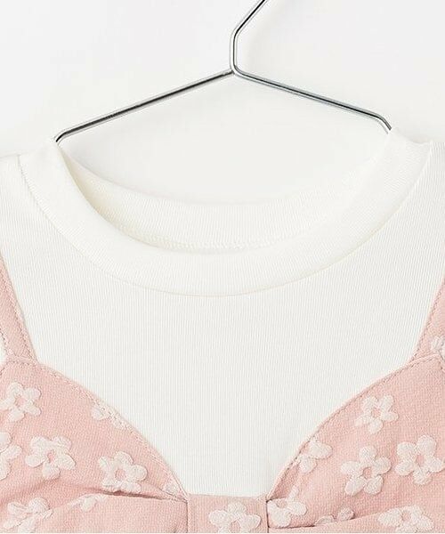 Pupil House / ピューピルハウス ミニ丈・ひざ丈ワンピース | JQキャミドッキング半袖ワンピース | 詳細2