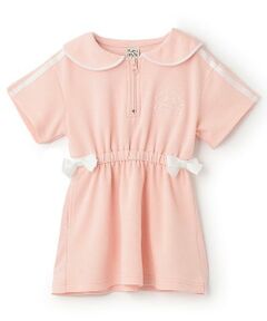 Pupil House / ピューピルハウス ミニ丈・ひざ丈ワンピース | セーラーハーフZIP半袖ワンピース