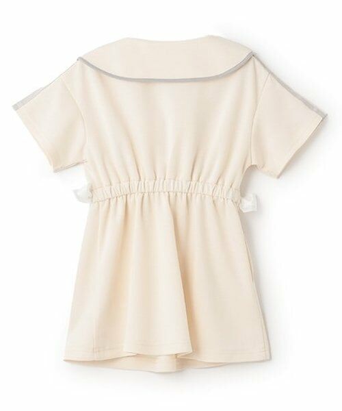 Pupil House / ピューピルハウス ミニ丈・ひざ丈ワンピース | セーラーハーフZIP半袖ワンピース | 詳細1