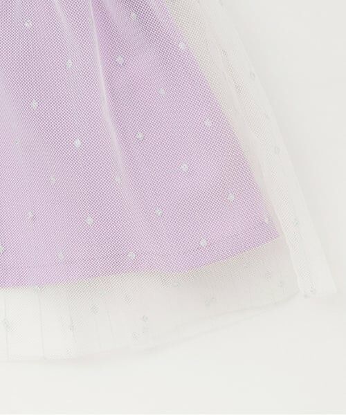 Pupil House / ピューピルハウス ミニ丈・ひざ丈ワンピース | プリンセス風ドッキング半袖ワンピース | 詳細5