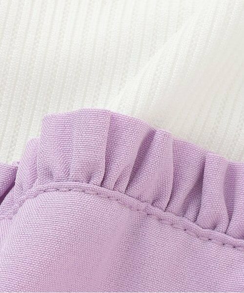 Pupil House / ピューピルハウス ミニ丈・ひざ丈ワンピース | プリンセス風ドッキング半袖ワンピース | 詳細7