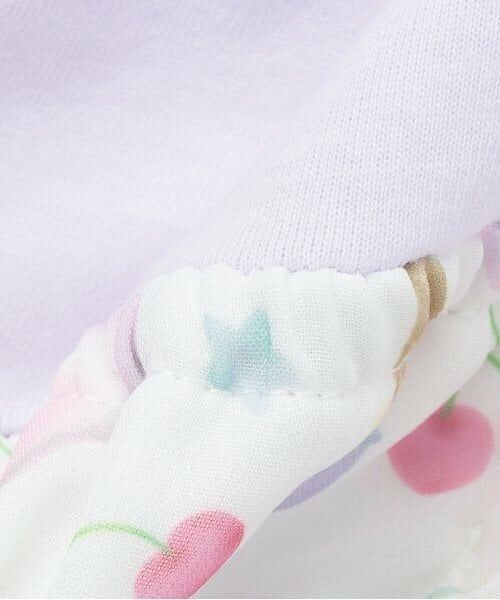 Pupil House / ピューピルハウス ミニ丈・ひざ丈ワンピース | オリジナルプリントドッキング半袖ワンピース | 詳細7