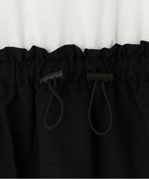 Pupil House / ピューピルハウス ミニ丈・ひざ丈ワンピース | 【milky coast】ドッキング半袖カーゴワンピ | 詳細5