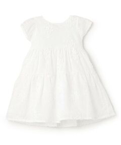 Pupil House / ピューピルハウス ミニ丈・ひざ丈ワンピース | レース刺しゅうワンピース