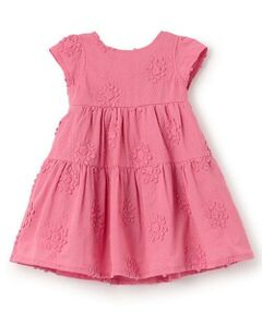 Pupil House / ピューピルハウス ミニ丈・ひざ丈ワンピース | レース刺しゅうワンピース