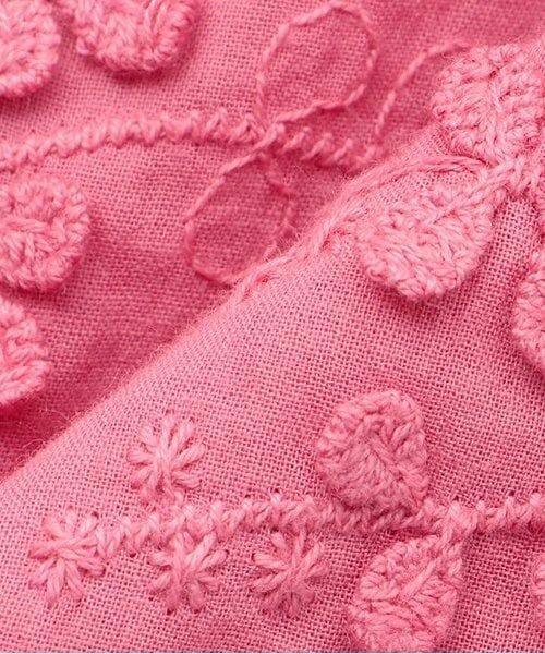 Pupil House / ピューピルハウス ミニ丈・ひざ丈ワンピース | レース刺しゅうワンピース | 詳細7