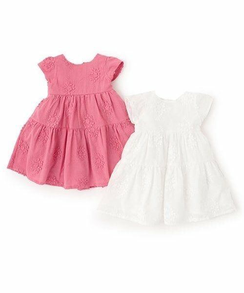 Pupil House / ピューピルハウス ミニ丈・ひざ丈ワンピース | レース刺しゅうワンピース | 詳細8