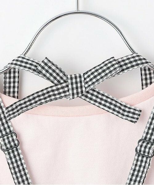 Pupil House / ピューピルハウス ミニ丈・ひざ丈ワンピース | 【セットアイテム】ショート丈Tシャツ・ギンガムチェックワンピ | 詳細6