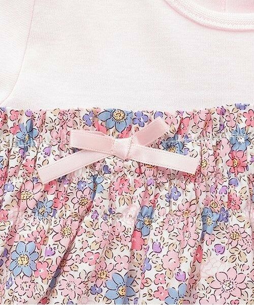 Pupil House / ピューピルハウス ロンパース | 花柄半袖ロンパース | 詳細3