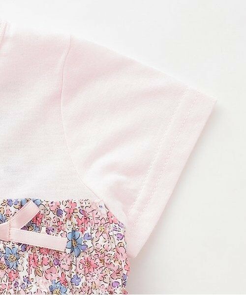 Pupil House / ピューピルハウス ロンパース | 花柄半袖ロンパース | 詳細4