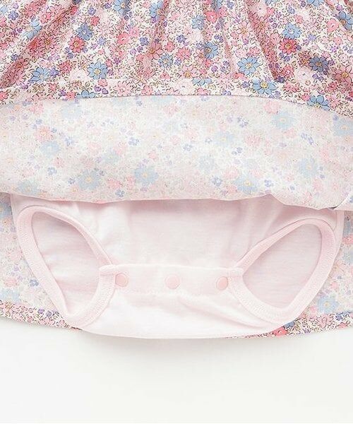 Pupil House / ピューピルハウス ロンパース | 花柄半袖ロンパース | 詳細6