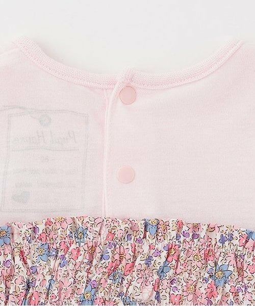 Pupil House / ピューピルハウス ロンパース | 花柄半袖ロンパース | 詳細8