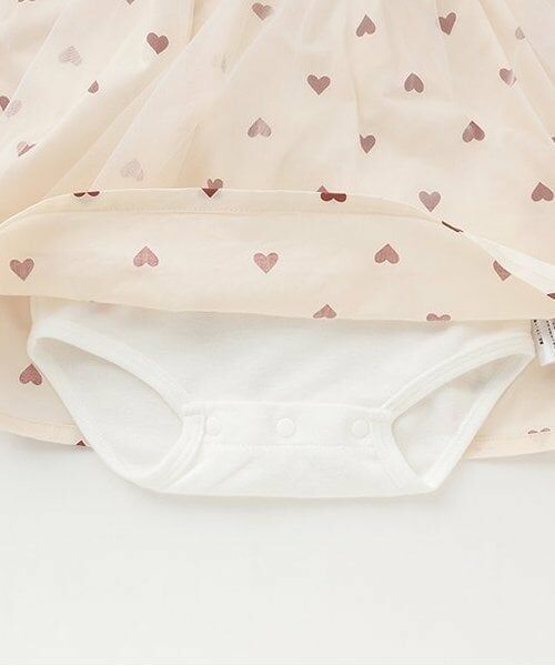 Pupil House / ピューピルハウス ロンパース | チュール半袖ロンパース | 詳細6