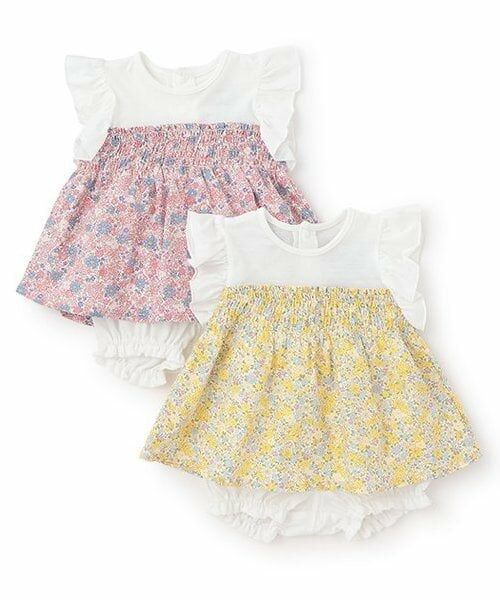 Pupil House / ピューピルハウス ベビー・キッズウエア | 花柄半袖チュニック＋ブルマセット | 詳細10