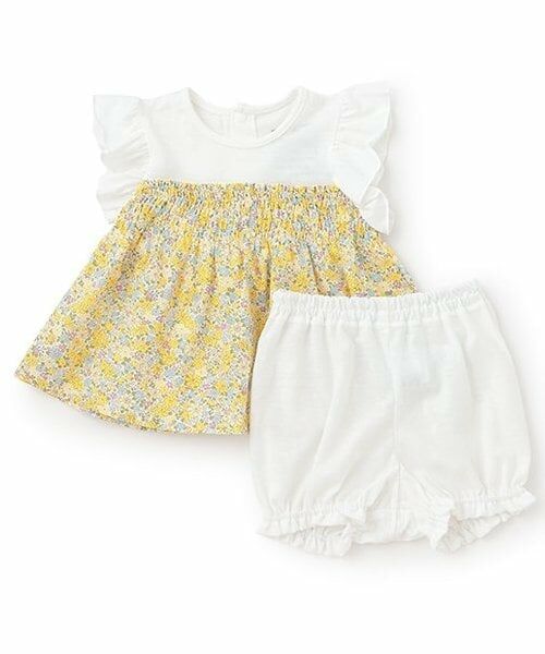 Pupil House / ピューピルハウス ベビー・キッズウエア | 花柄半袖チュニック＋ブルマセット | 詳細2