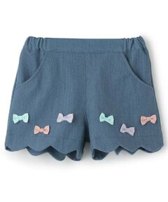 Pupil House / ピューピルハウス ショート・ハーフ・半端丈パンツ | スカラップショートパンツ