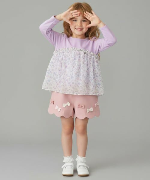 Pupil House / ピューピルハウス ショート・ハーフ・半端丈パンツ | スカラップショートパンツ | 詳細8