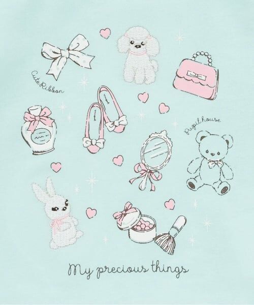 Pupil House / ピューピルハウス Tシャツ | 裾スカラップグラフィック長T | 詳細3