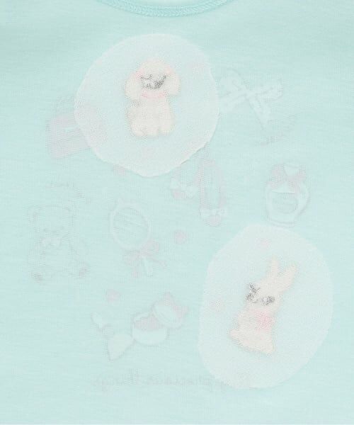 Pupil House / ピューピルハウス Tシャツ | 裾スカラップグラフィック長T | 詳細4