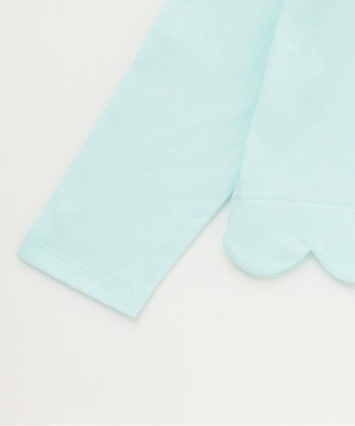 Pupil House / ピューピルハウス Tシャツ | 裾スカラップグラフィック長T | 詳細5