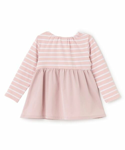 Pupil House / ピューピルハウス Tシャツ | 切り替えボーダー長T | 詳細1