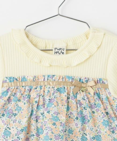Pupil House / ピューピルハウス その他トップス | 花柄切替チュニック | 詳細2