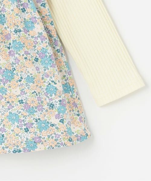 Pupil House / ピューピルハウス その他トップス | 花柄切替チュニック | 詳細3