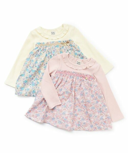 Pupil House / ピューピルハウス その他トップス | 花柄切替チュニック | 詳細6