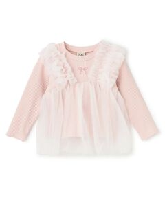 Pupil House / ピューピルハウス Tシャツ | チュールビスチェドッキングT