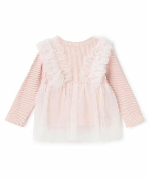 Pupil House / ピューピルハウス Tシャツ | チュールビスチェドッキングT | 詳細1