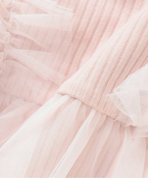 Pupil House / ピューピルハウス Tシャツ | チュールビスチェドッキングT | 詳細6