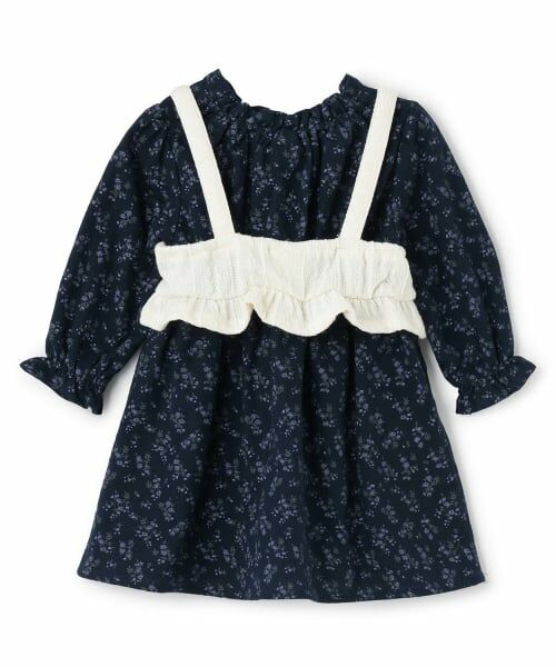 Pupil House / ピューピルハウス ミニ丈・ひざ丈ワンピース | ビスチェ×ワンピSET | 詳細1