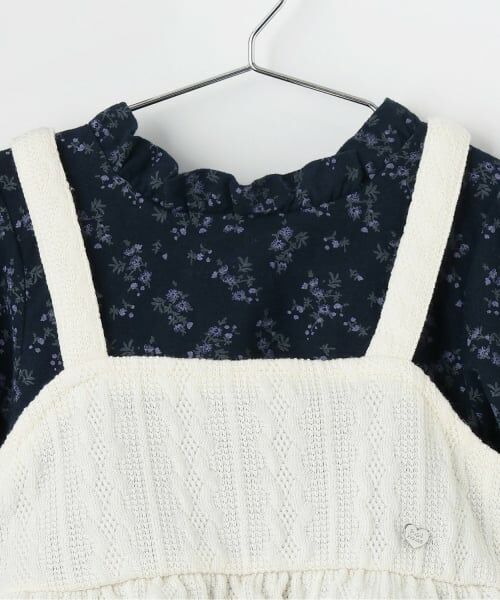 Pupil House / ピューピルハウス ミニ丈・ひざ丈ワンピース | ビスチェ×ワンピSET | 詳細3