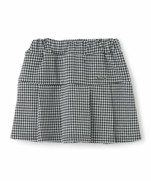 Pupil House / ピューピルハウス ショート・ハーフ・半端丈パンツ | 【セットアップ対応可】プリーツスカパン（黒）