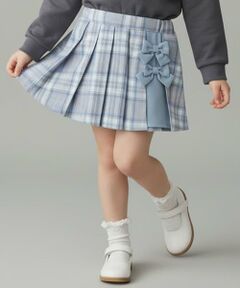 Pupil House / ピューピルハウス ミニ・ひざ丈スカート | チェックプリーツスカート