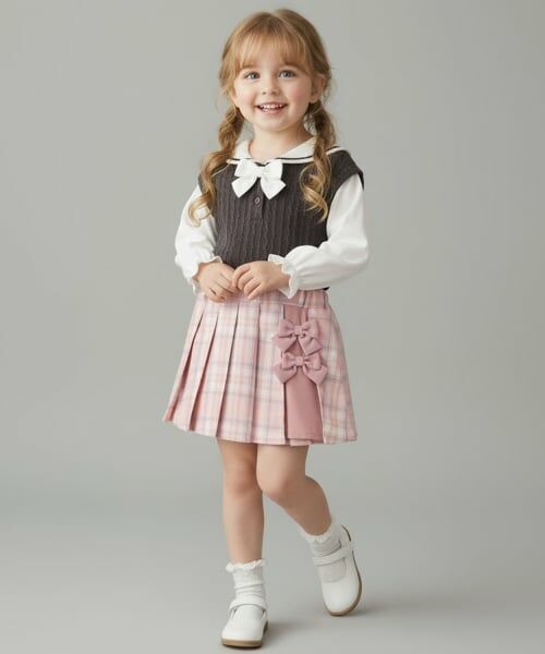 Pupil House / ピューピルハウス ミニ・ひざ丈スカート | チェックプリーツスカート | 詳細13