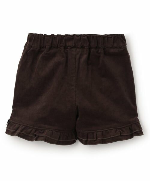 Pupil House / ピューピルハウス ショート・ハーフ・半端丈パンツ | 裾フリルショートパンツ | 詳細1