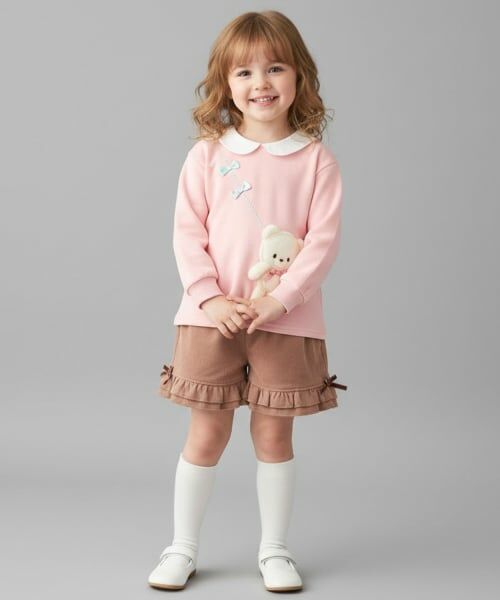 Pupil House / ピューピルハウス ショート・ハーフ・半端丈パンツ | 裾フリルショートパンツ | 詳細16