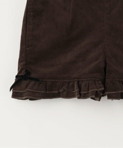 Pupil House / ピューピルハウス ショート・ハーフ・半端丈パンツ | 裾フリルショートパンツ | 詳細4