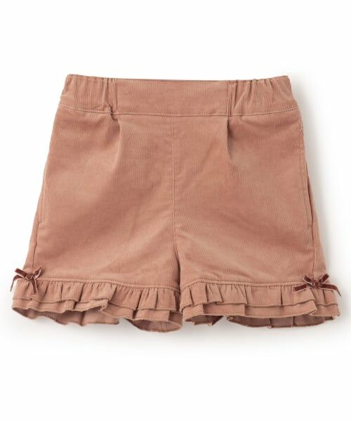 Pupil House / ピューピルハウス ショート・ハーフ・半端丈パンツ | 裾フリルショートパンツ | 詳細7