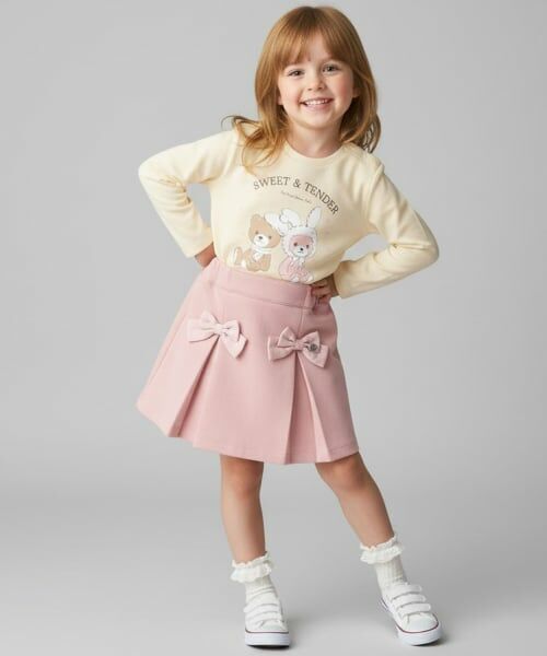 Pupil House / ピューピルハウス ショート・ハーフ・半端丈パンツ | リボンプリーツスカパン | 詳細16