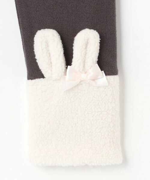 Pupil House / ピューピルハウス レギンス・スパッツ | 裾ボアアニマルレギンス | 詳細3