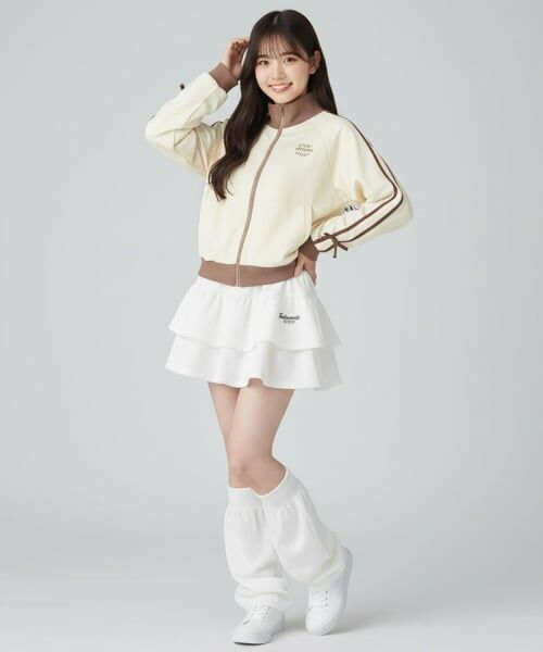 Pupil House / ピューピルハウス ショート・ハーフ・半端丈パンツ | 【milky coast】フリルスカート | 詳細13